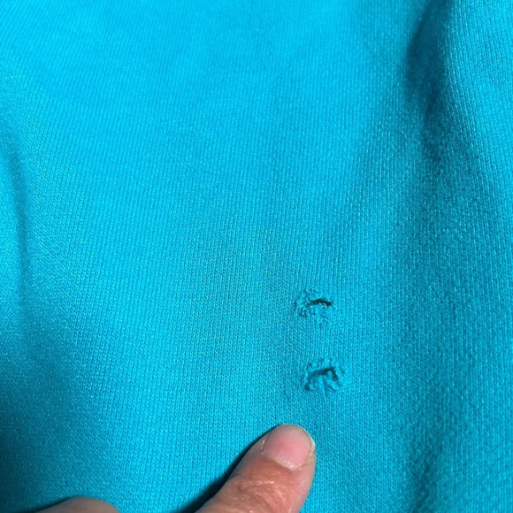Goat USA Pullover Turquoise Hoodie Size: Small - Picture 9 of 11
